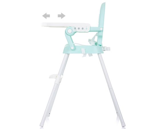 Scaun de masa Chipolino Bonbon 3 in 1 aloe, Culoare: Turquoise,poza 4