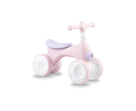 Bicicleta cu lumini, sunet si difuzor de balonase, Momi Tobis - Pink, Culoare: Roz