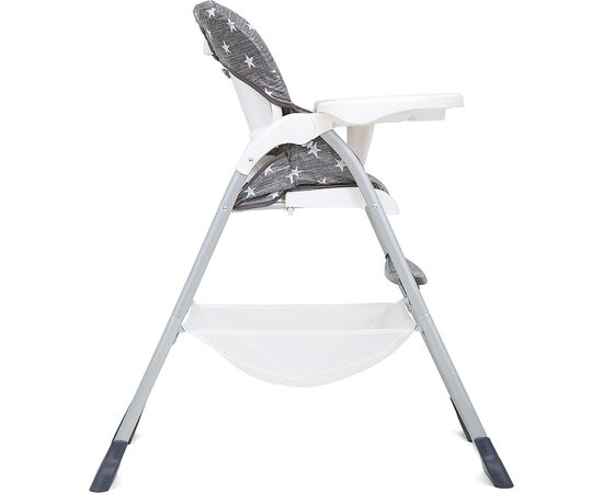 Scaun de masa Mimzy Snacker Twinkle Linen Joie, Culoare: Alb/Gri,poza 4
