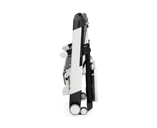 Scaun De Masa 2 in 1 Peg Perego, Siesta Follow Me, Wonder Grey, 0 - 15 Kg, Culoare: Alb/Gri,poza 7