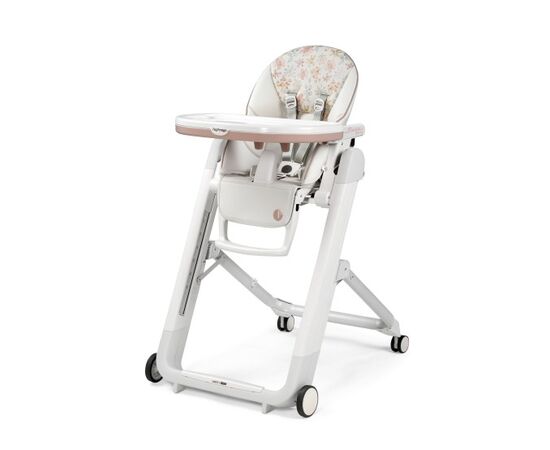 Scaun de masa 2 in 1 Peg Perego Siesta Follow Me, Aquarelle, Culoare: Roz