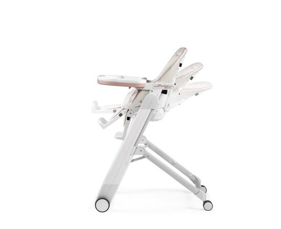 Scaun de masa 2 in 1 Peg Perego Siesta Follow Me, Aquarelle, Culoare: Roz,poza 6