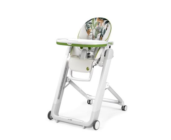 Scaun de masa 2 in 1 Peg Perego Siesta Follow Me, Jaguars, Culoare: Multicolor