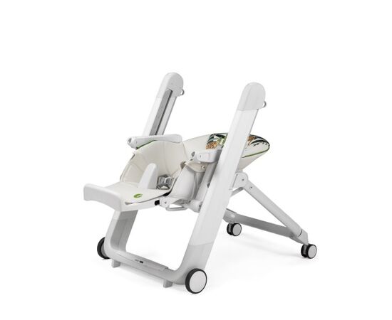 Scaun de masa 2 in 1 Peg Perego Siesta Follow Me, Jaguars, Culoare: Multicolor,poza 4