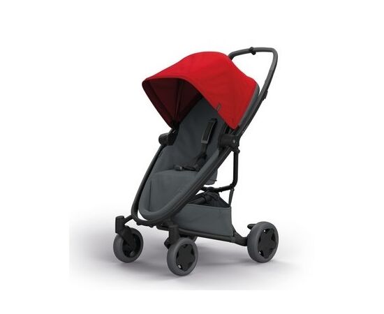 Carucior Quinny Zapp Flex Plus Red on Graphite, Culoare: Rosu