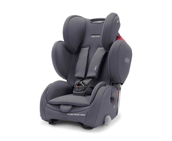 Scaun auto Recaro Young Sport Hero Core Simply Grey, Culoare: Gri, Grupa: 9-36kg (9 luni - 12 ani)