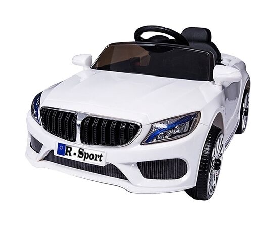 Masinuta electrica cu telecomanda Cabrio M5 R-Sport - Alb, Culoare: Alb, Capacitate acumulator: 12V