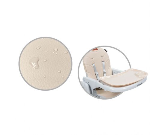 Scaun de masa multifunctional Kidwell BENO Beige, Culoare: Crem,poza 8