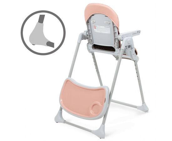 Scaun de masa multifunctional Kidwell BENO Pink, Culoare: Roz,poza 7