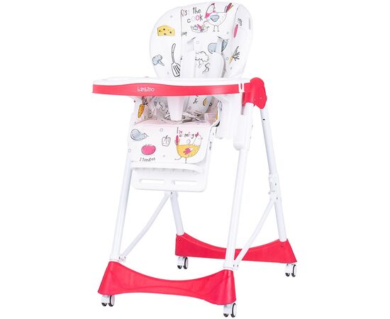 Scaun de masa Chipolino Bambino poppy, Culoare: Rosu