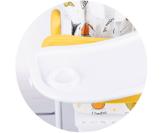 Scaun de masa Chipolino Bambino mango, Culoare: Galben,poza 8