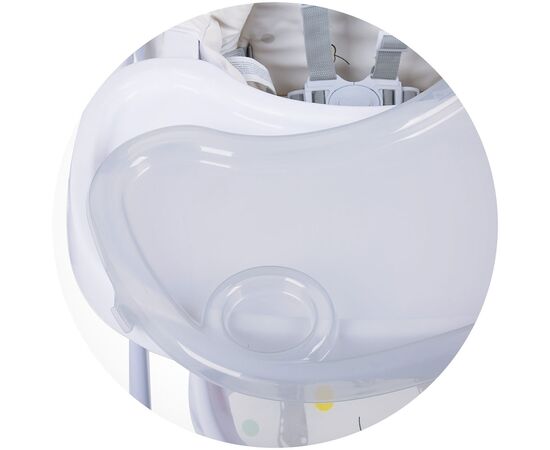 Scaun de masa Chipolino Yeti glacier, Culoare: Gri,poza 8