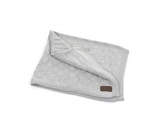 Paturica tricotata Grey ABC Design, Culoare: Gri