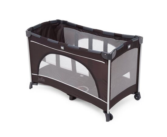 Patut pliant cu 2 niveluri Joie Allura Lite 120 cm, Black Ink,poza 2