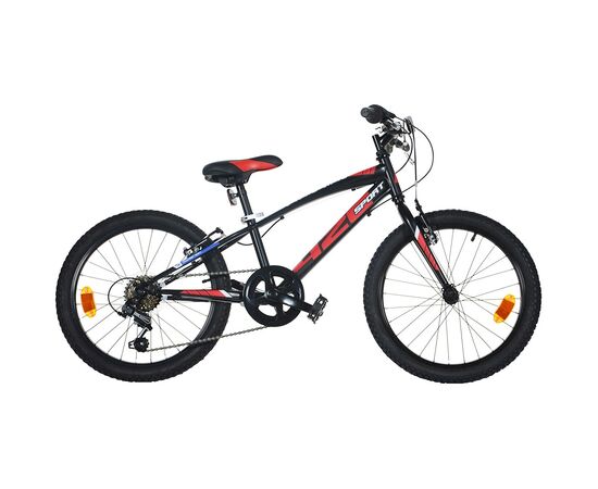 Bicicleta copii Dino Bikes 20' MTB baieti Sport negru cu 6 viteze, Culoare: Rosu/Negru, Dimensiuni: 20 inch