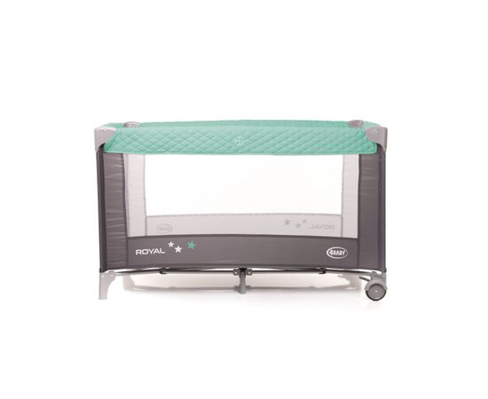 Patut pliabil 4Baby ROYAL Verde, Culoare: Verde, Dimensiuni: 120x60,poza 8