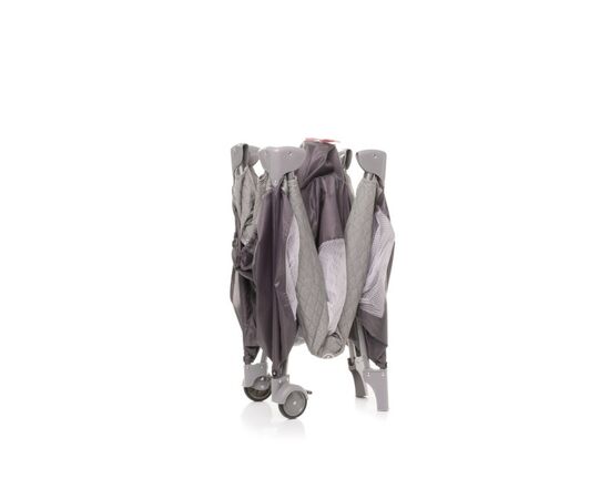 Patut pliabil 4Baby ROYAL Gri, Culoare: Gri, Dimensiuni: 120x60,poza 11