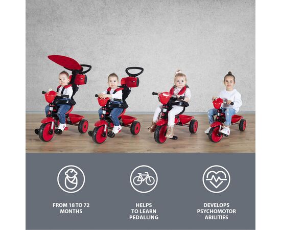 Tricicleta reglabila Zopa ZooGo Bee,poza 7