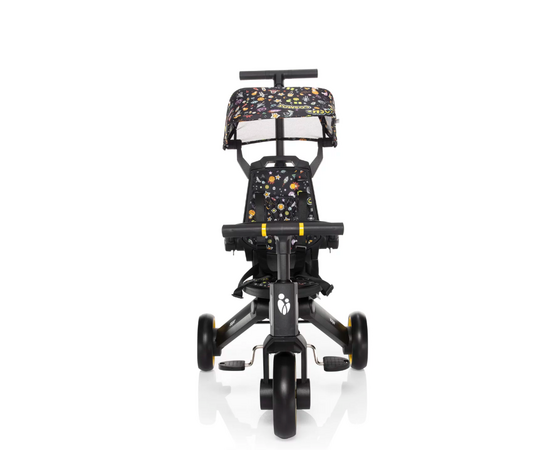 Tricicleta pliabila Zopa 7 in 1, de la 10 luni - 5 ani, Nova 2 Cosmic Black, Culoare: Negru,poza 4