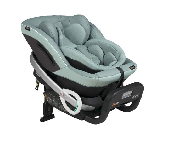 Scaun auto BeSafe Stretch B - Sea Green Mélange, Culoare: Verde, Grupa: 0-25kg (0 luni - 7 ani)