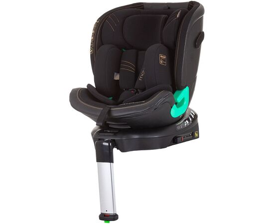 Scaun auto Chipolino Max Safe I-Size 40-150 cm ebony cu sistem Isofix, Culoare: Negru, Grupa: 0-36kg (0 luni - 12 ani)