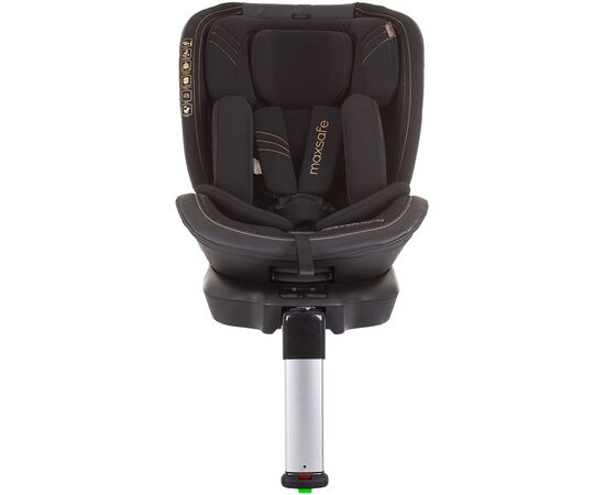 Scaun auto Chipolino Max Safe I-Size 40-150 cm ebony cu sistem Isofix, Culoare: Negru, Grupa: 0-36kg (0 luni - 12 ani),poza 3