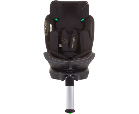 Scaun auto Chipolino Max Safe I-Size 40-150 cm ebony cu sistem Isofix, Culoare: Negru, Grupa: 0-36kg (0 luni - 12 ani),poza 4