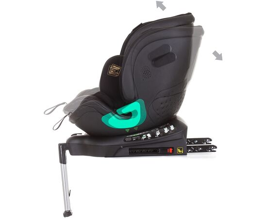 Scaun auto Chipolino Max Safe I-Size 40-150 cm ebony cu sistem Isofix, Culoare: Negru, Grupa: 0-36kg (0 luni - 12 ani),poza 6