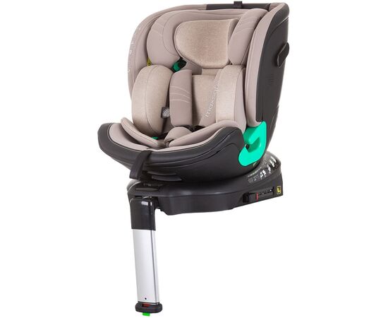 Scaun auto Chipolino Max Safe I-Size 40-150 cm sand cu sistem Isofix, Culoare: Crem, Grupa: 0-36kg (0 luni - 12 ani)