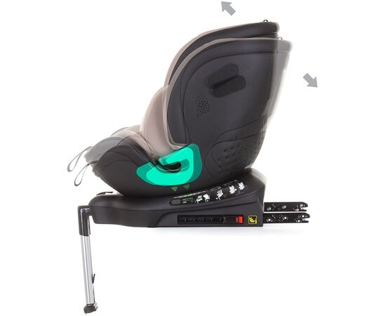 Scaun auto Chipolino Max Safe I-Size 40-150 cm sand cu sistem Isofix, Culoare: Crem, Grupa: 0-36kg (0 luni - 12 ani),poza 6