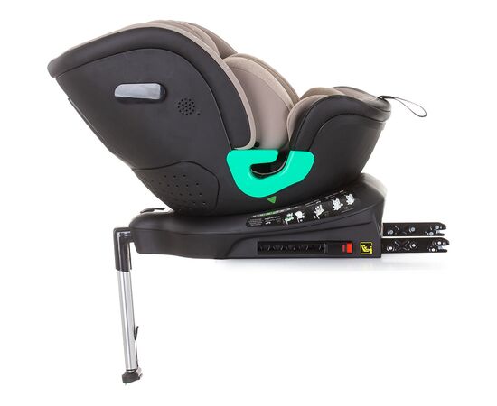 Scaun auto Chipolino Max Safe I-Size 40-150 cm sand cu sistem Isofix, Culoare: Crem, Grupa: 0-36kg (0 luni - 12 ani),poza 8