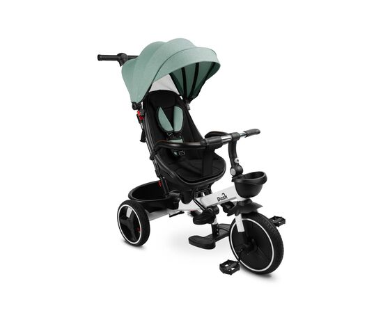 Tricicleta cu maner parental si scaun reversibil Toyz DASH Verde, Culoare: Verde