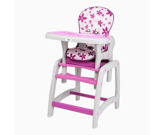 Scaun de masa Juju Eat&Play, Mov, Culoare: Mov