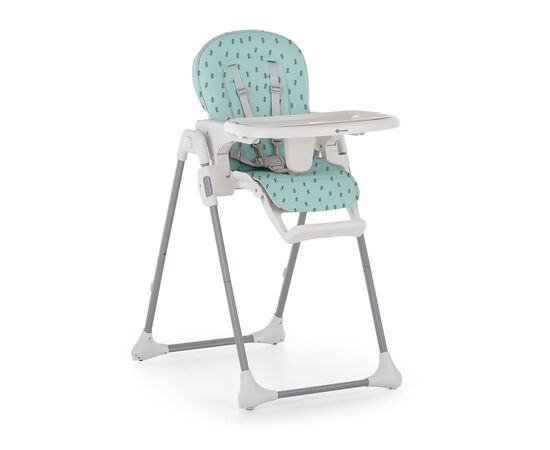 Scaun de masa Petite&Mars Gusto, 6- 36 luni, Green Trees, Culoare: Turquoise