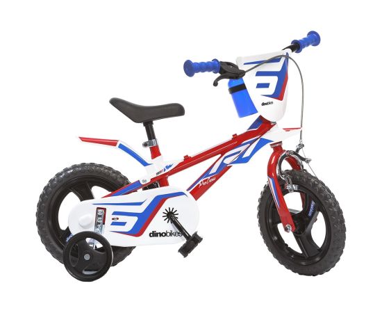 Bicicleta copii Dino Bikes 12' R1 rosu, Culoare: Rosu, Dimensiuni: 12 inch