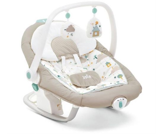 Leagan si balansoar rotativ Serina 2 in 1 Little world - Joie,poza 4