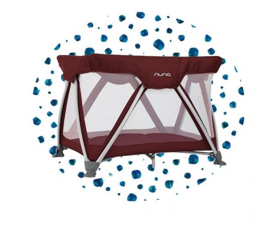Patut pliant Sena Berry - Nuna, Culoare: Rosu,poza 4