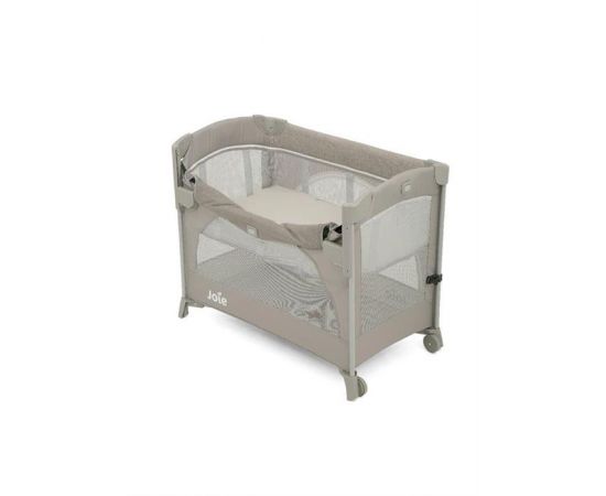 Patut pliant pentru cosleeping Joie Kubbie Satellite, Culoare: Crem, Dimensiuni: 95x65,poza 2