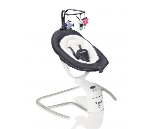 Leagan Swoon Motion Zinc Babymoov, Culoare: Alb/Gri,poza 8