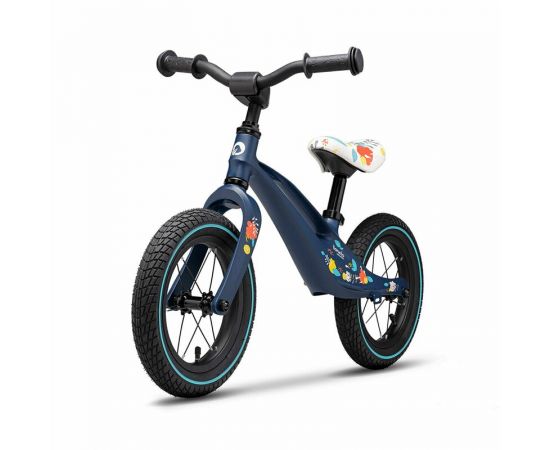 Bicicleta cu roti gonflabile, fara pedale,Lionelo Bart, Blue Navy, Culoare: Albastru