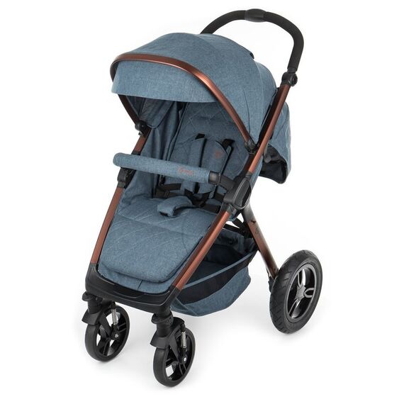 Carucior sport cu roti gonflabile Trend Rifle Denim - Gmini  - ExclusivMAG.ro