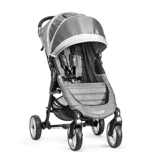 Caruciorul City Mini 4 Steel Grey Sand - Baby Jogger  - ExclusivMAG.ro