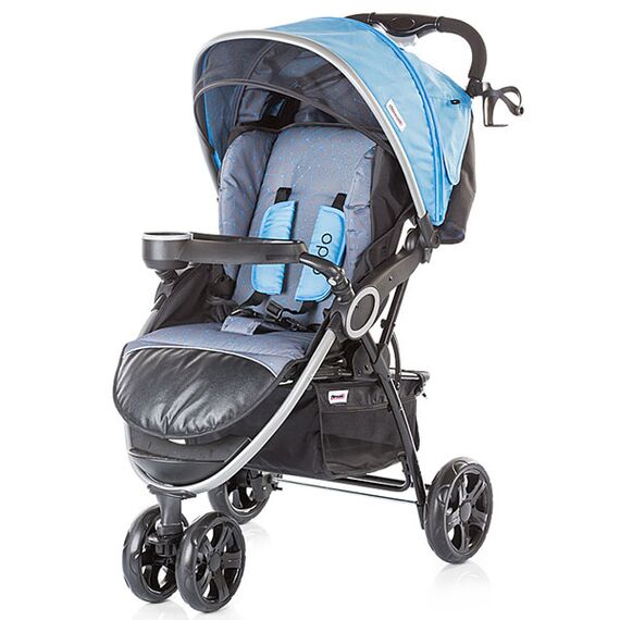Carucior Aldo ocean cu husa de picioare - Chipolino  - ExclusivMAG.ro
