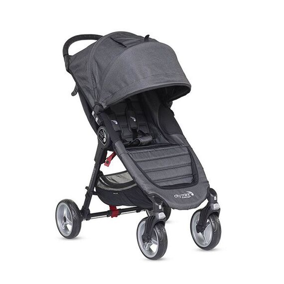 Carucior City Mini 4 Charcoal Denim - Baby Jogger  - ExclusivMAG.ro