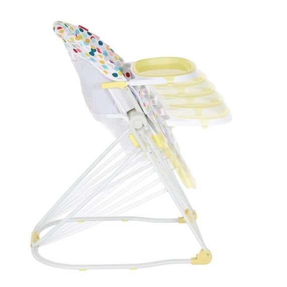Scaun de masa compact Yellow - Badabulle - poza 4 - ExclusivMAG.ro