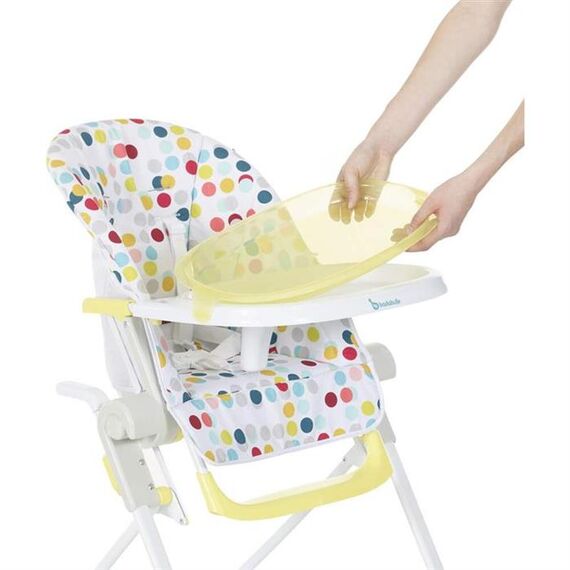 Scaun de masa compact Yellow - Badabulle - poza 2 - ExclusivMAG.ro