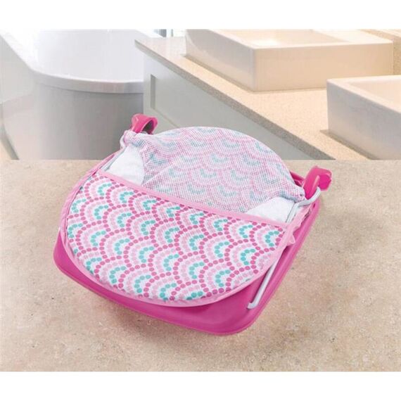 Suport pentru baita Deluxe Pink Stripes - Summer Infant - poza 3 - ExclusivMAG.ro