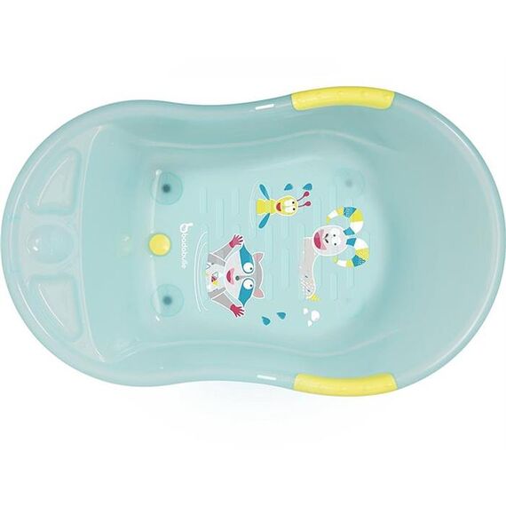 Set cadita ergonomica si suport pentru cadita Fun Blue - Badabulle - poza 3 - ExclusivMAG.ro