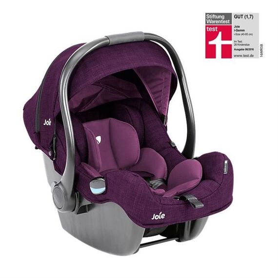 Scoica auto Joie I-Size i-Gemm Lila, nastere - 85 cm  - ExclusivMAG.ro