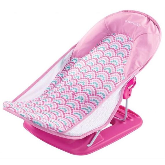 Suport pentru baita Deluxe Pink Stripes - Summer Infant  - ExclusivMAG.ro